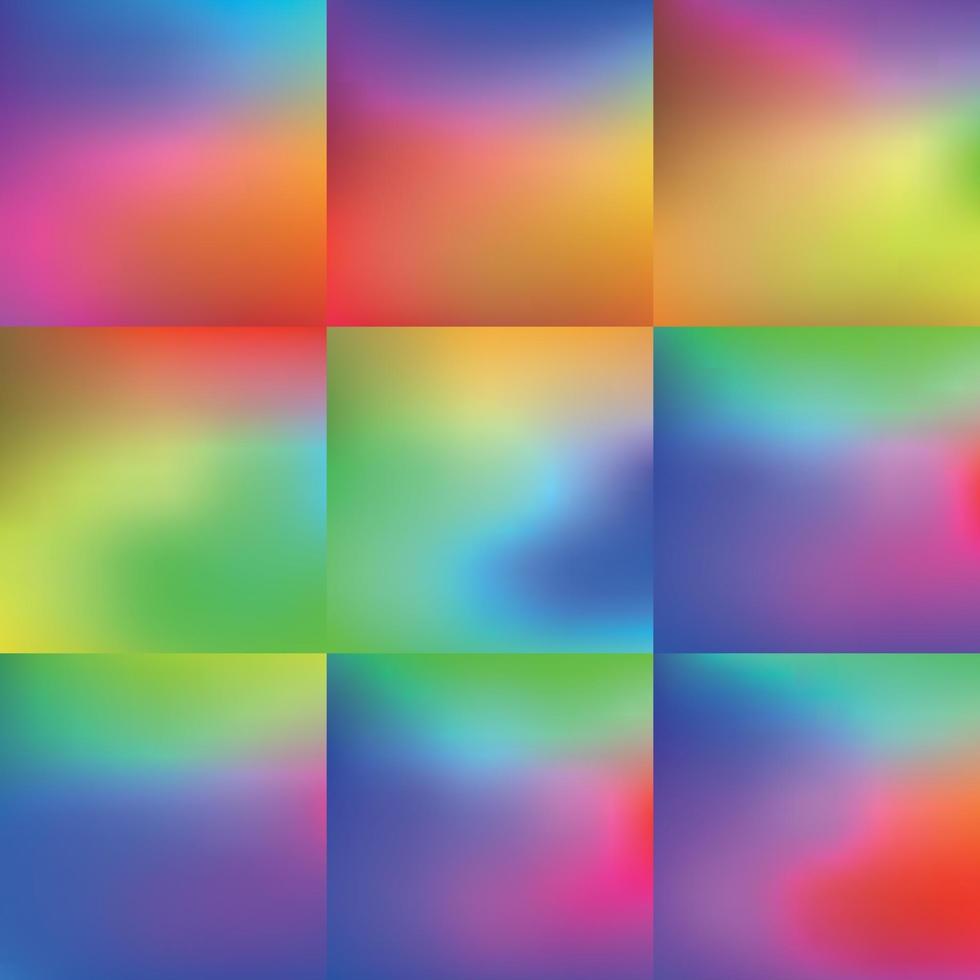 Set of Colorful Background vector