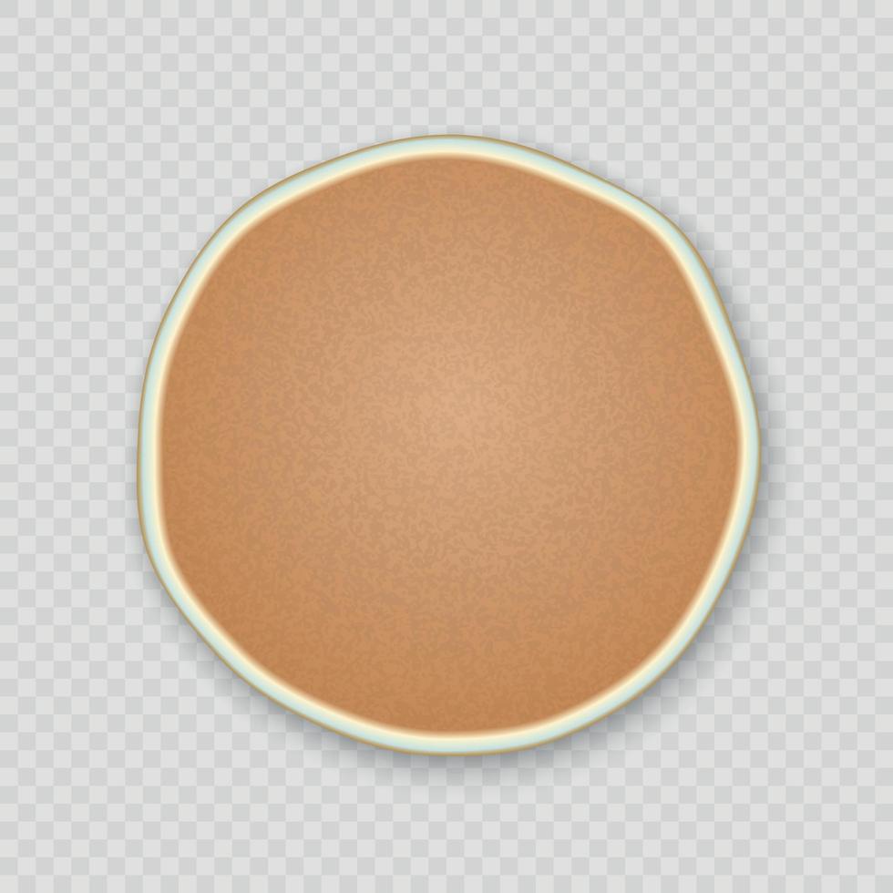 One plain pancakes vector