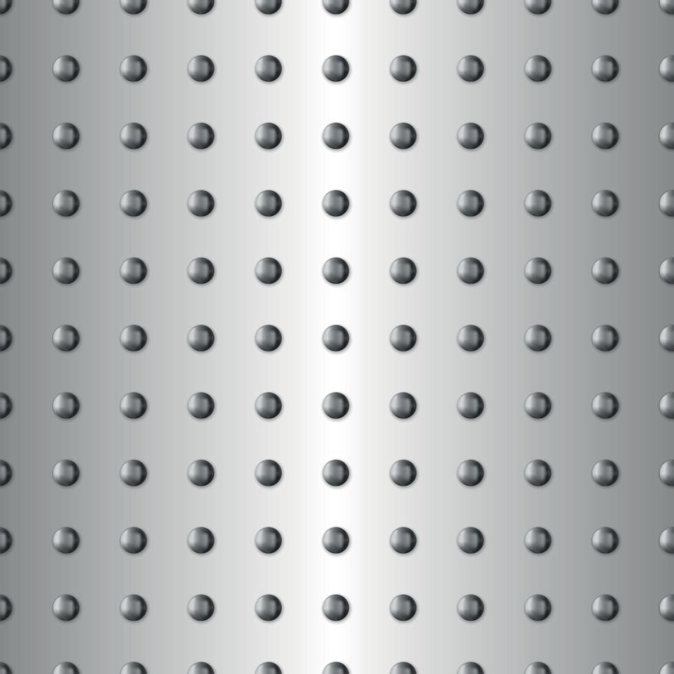 Seamless metal texture vector