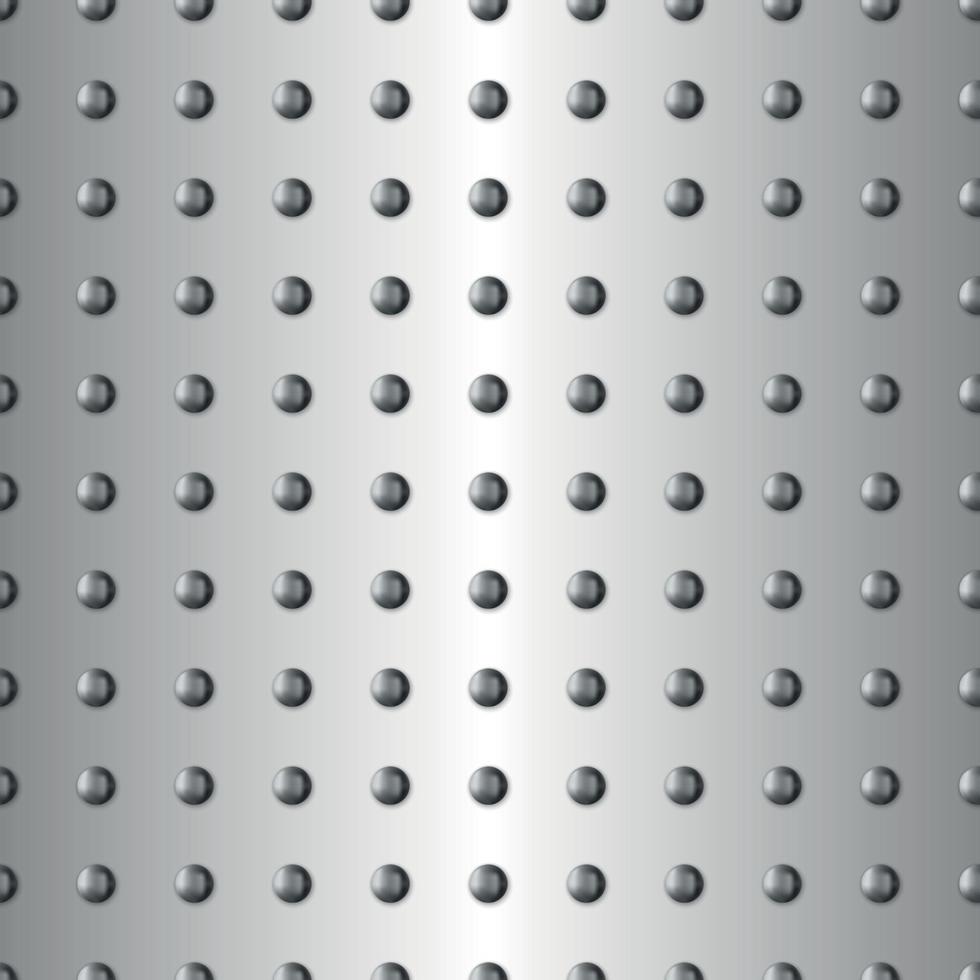 Seamless metal texture vector