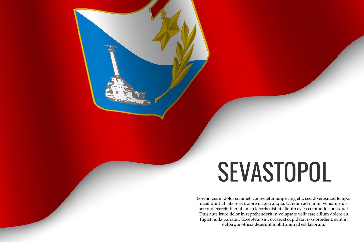 waving flag on transparent background vector