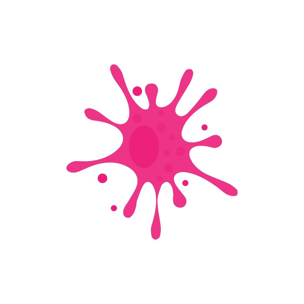 Virus vector illustration icon template design