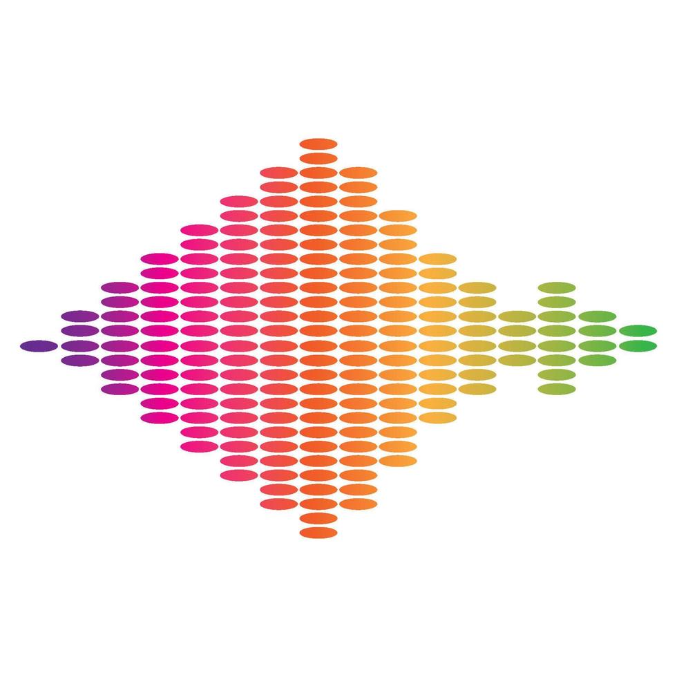 Audio technology  music sound waves vector icon illustration