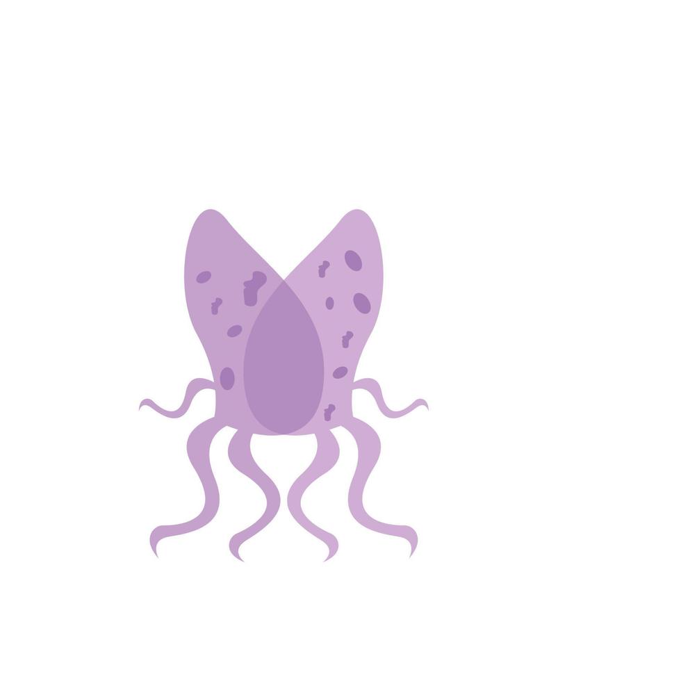 Virus vector illustration icon template design