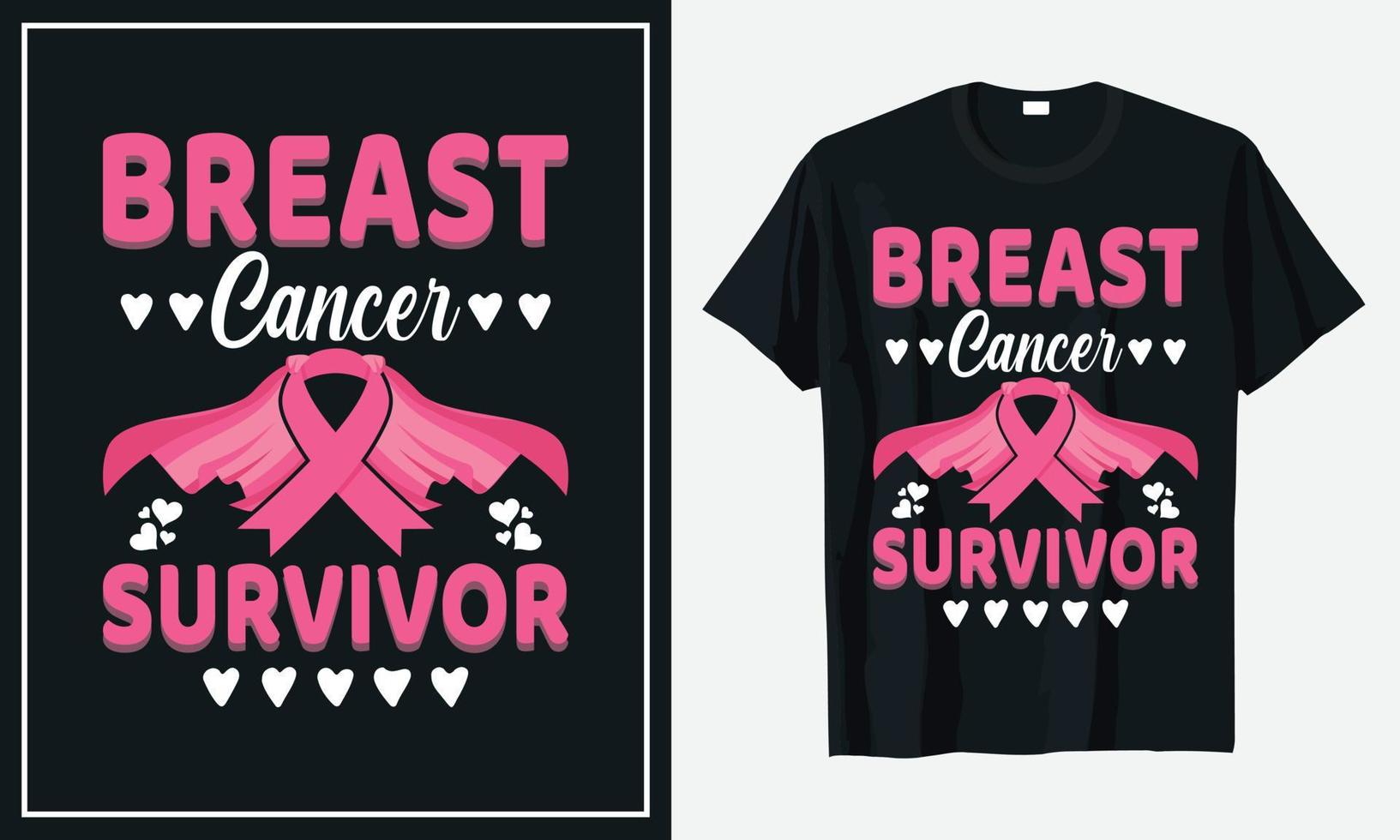 Breast Cancer t-shirt design Vector Print