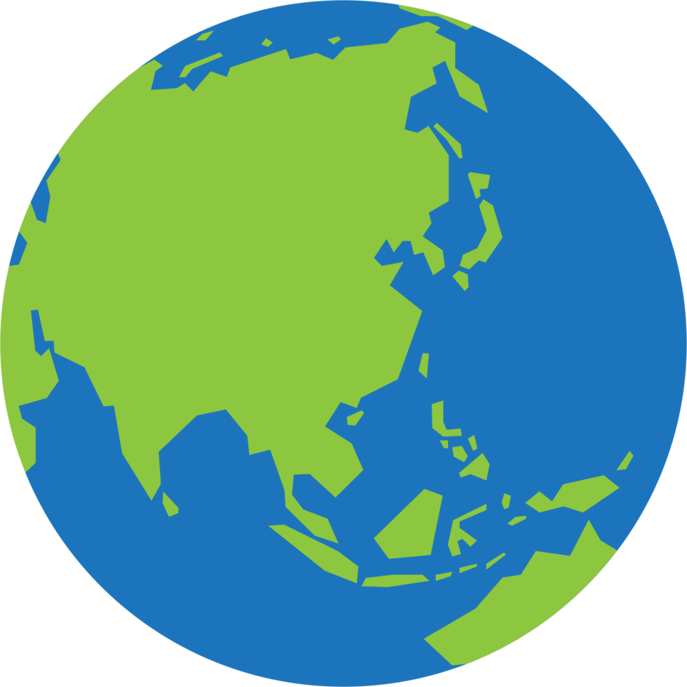 world map simplicity low polygon on globe. png