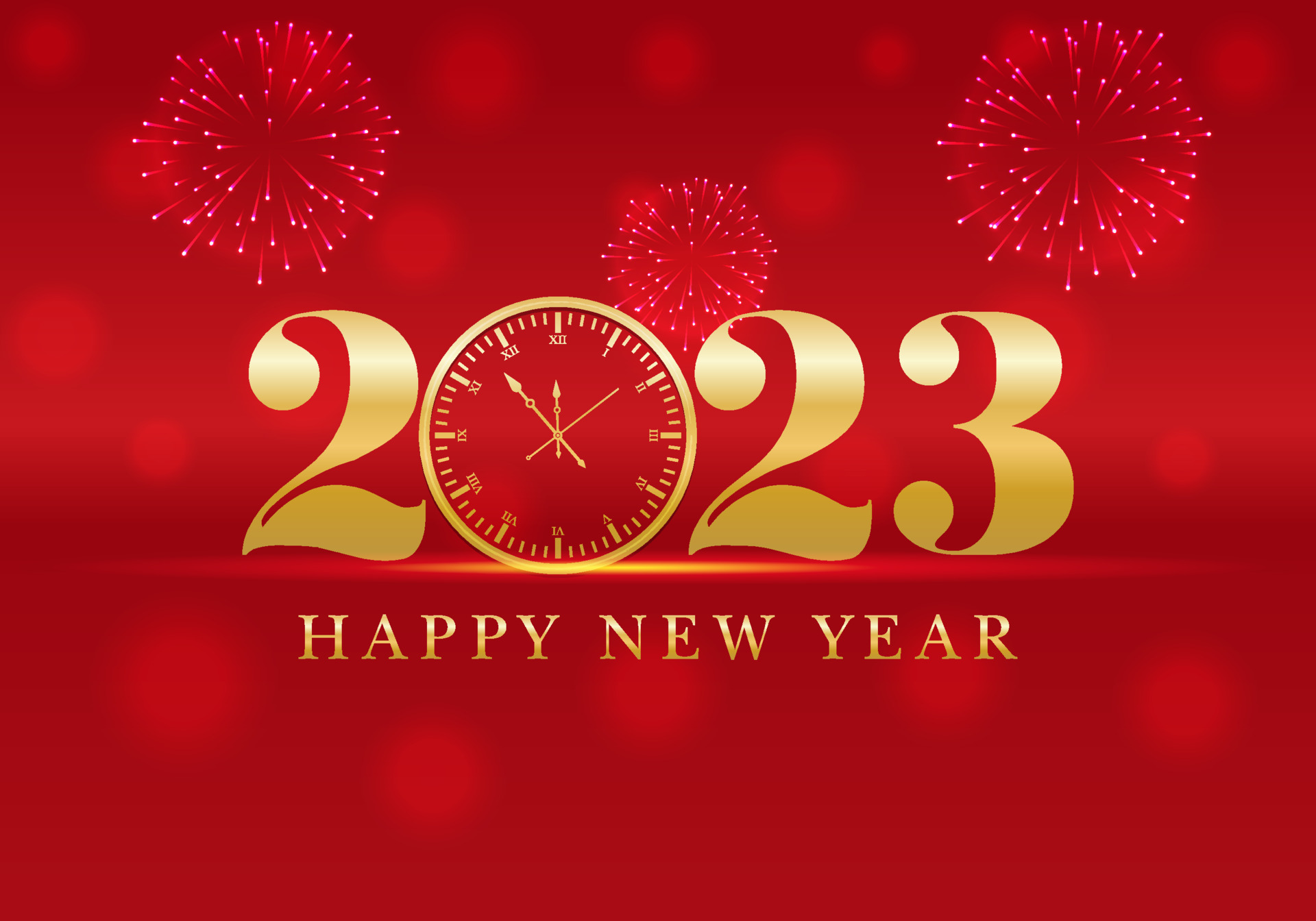 2023 Happy New Year Background Design. Greeting Card, Banner, Poster Vector  Illustration 10996498 Vector Art at Vecteezy