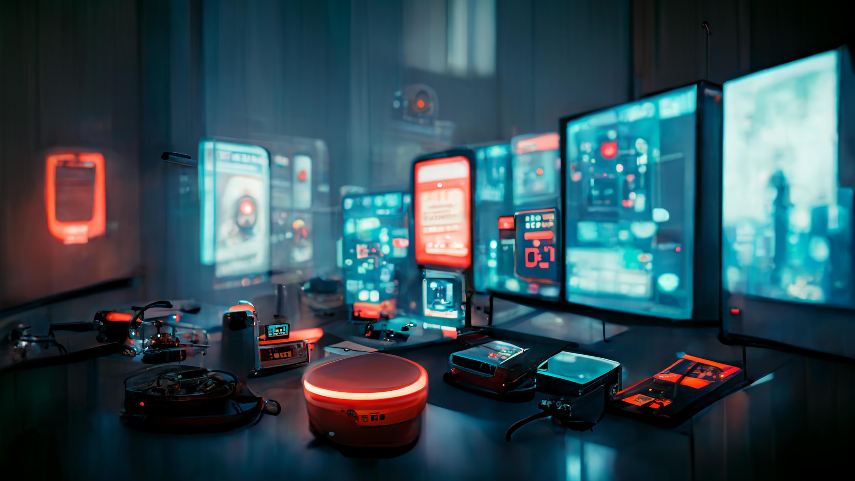 automatic devices are linked to AI and updating firmware 10997055 Stock ...