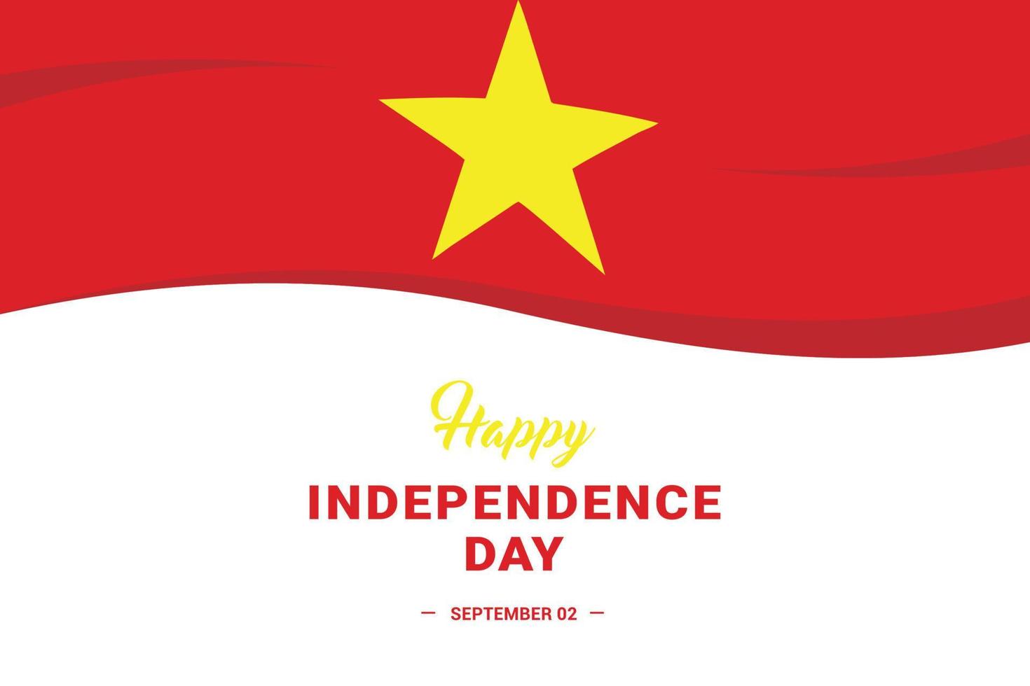 Vietnam Independence Day vector