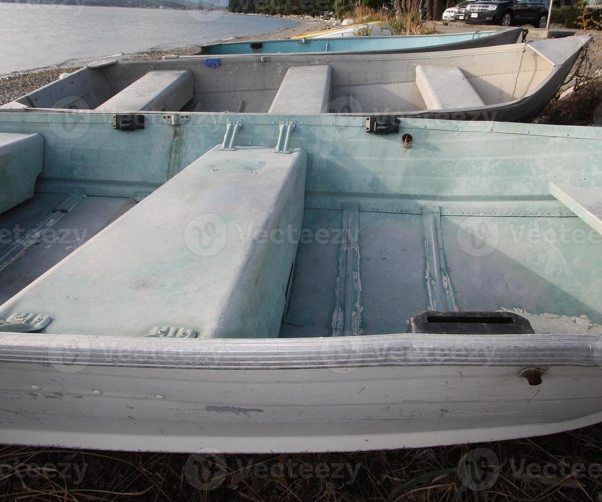 A collection of row boats. photo
