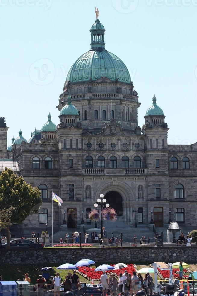 The government buildings in gothic style. photo