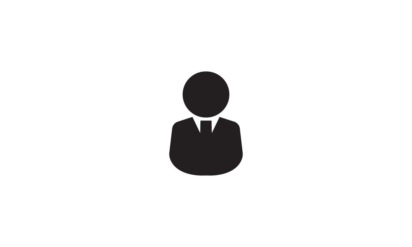 Male avatar icon suitable for info graphics, websites and print media and interfaces. User vector of man in business suit Businessman icon