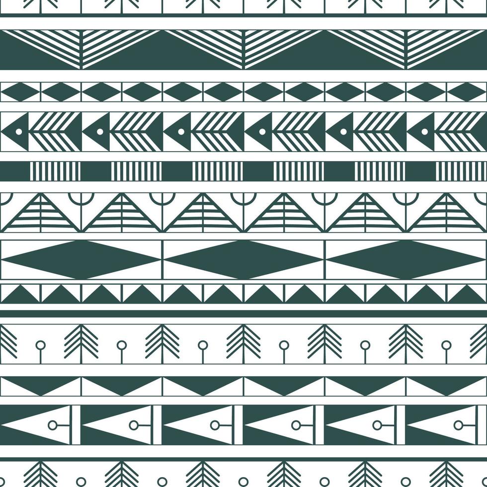 Seamless pattern native American in an abstract style. vector