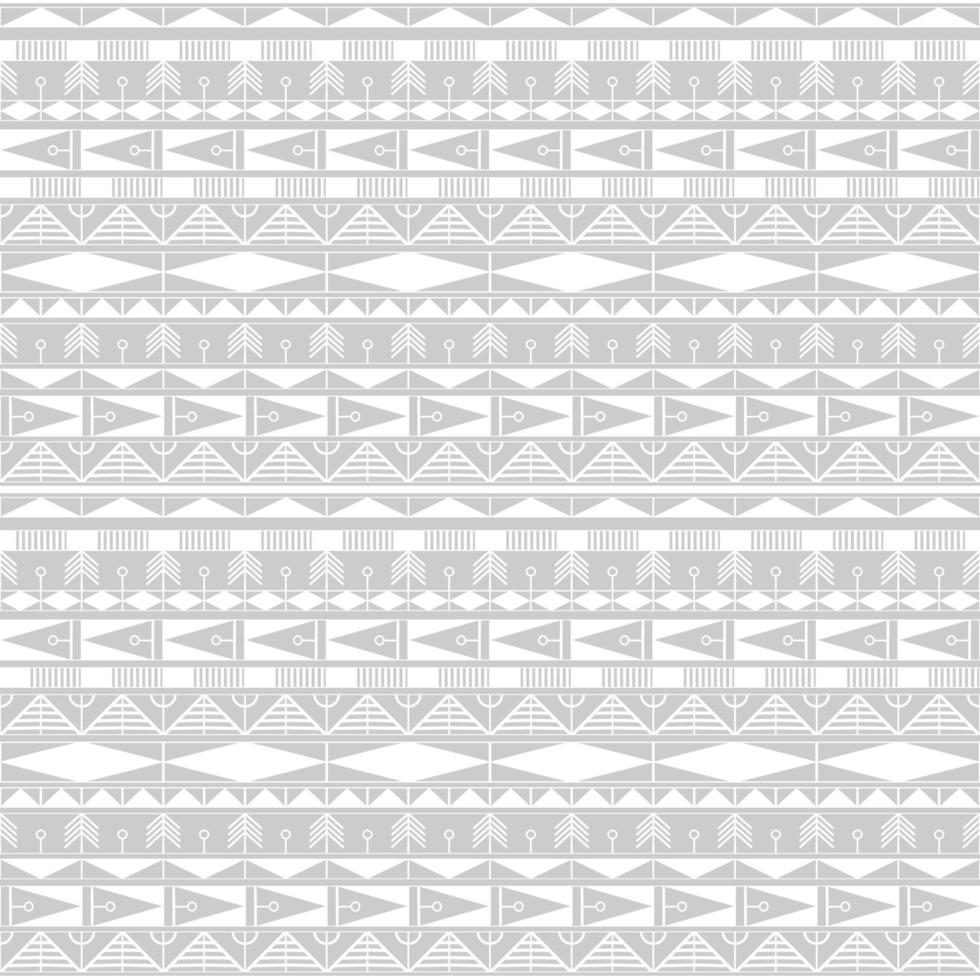 Seamless pattern native American in an abstract style. vector