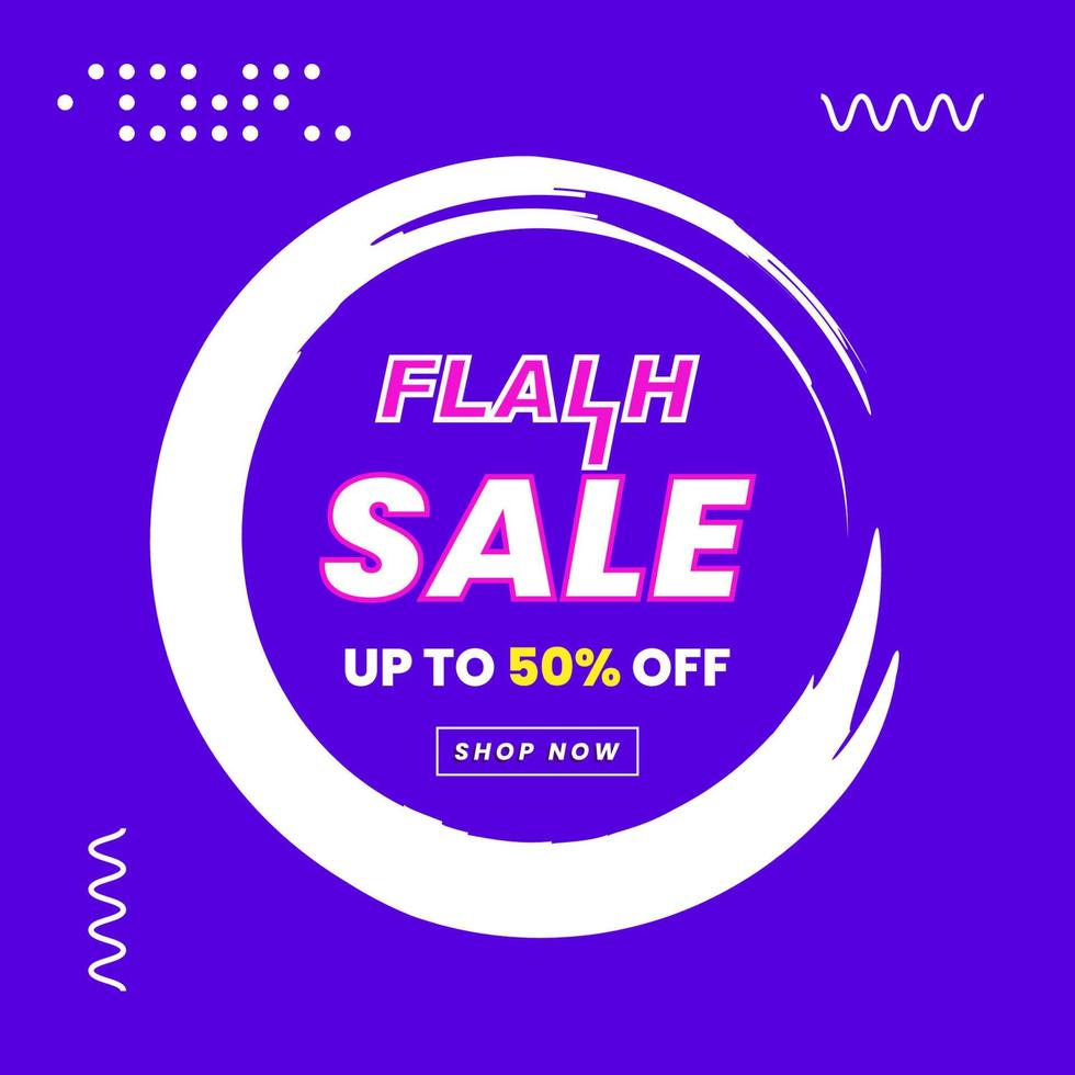 vector illustration of a sale banner template