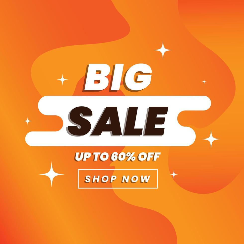 vector illustration of a sale banner
