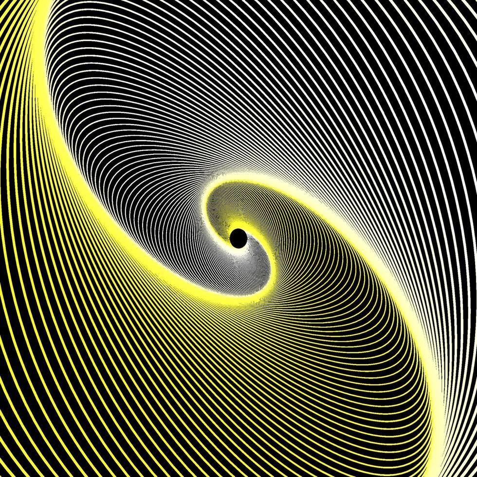 Fondo de explosión de fractal espiral abstracto vector