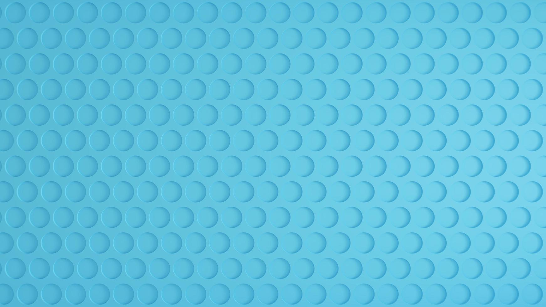 polkadots es un mundo colorido, un fondo de pantalla azul cielo con una textura circular, una sensación fuerte y un fondo de poder. para el diseño de stand de productos de estudio o el diseño de productos de taller simulados en una habitación vacía. foto