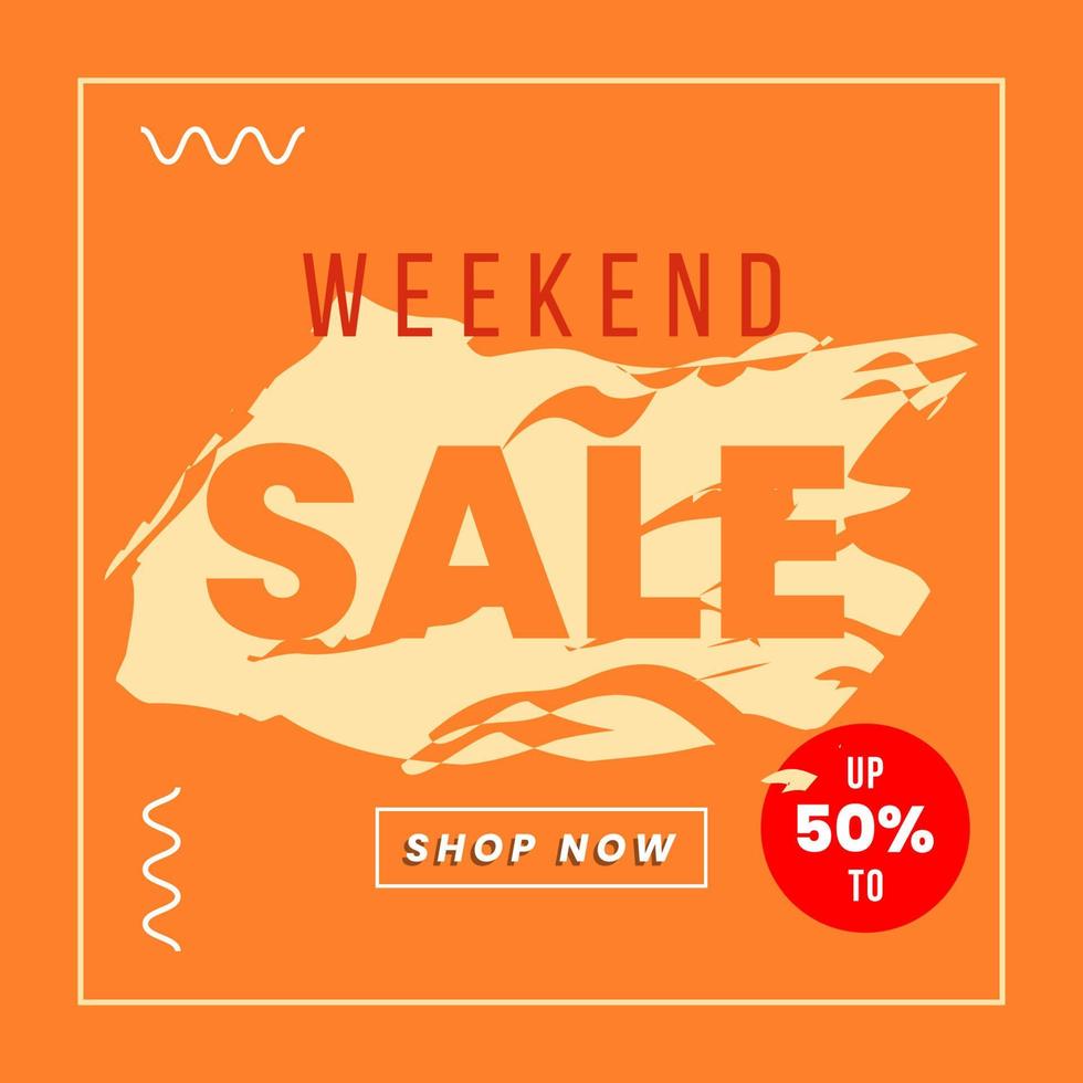 vector illustration of a sale banner template