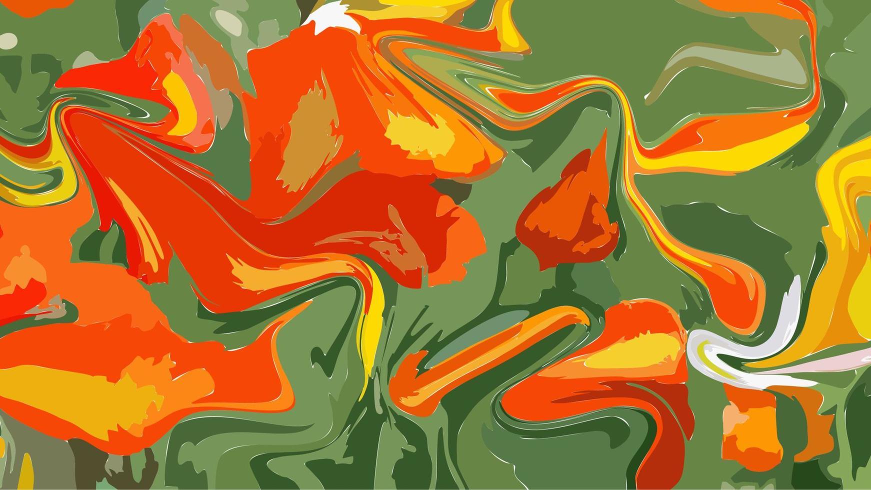 Abstract liquid fluid background modern wallpaper vector illustration