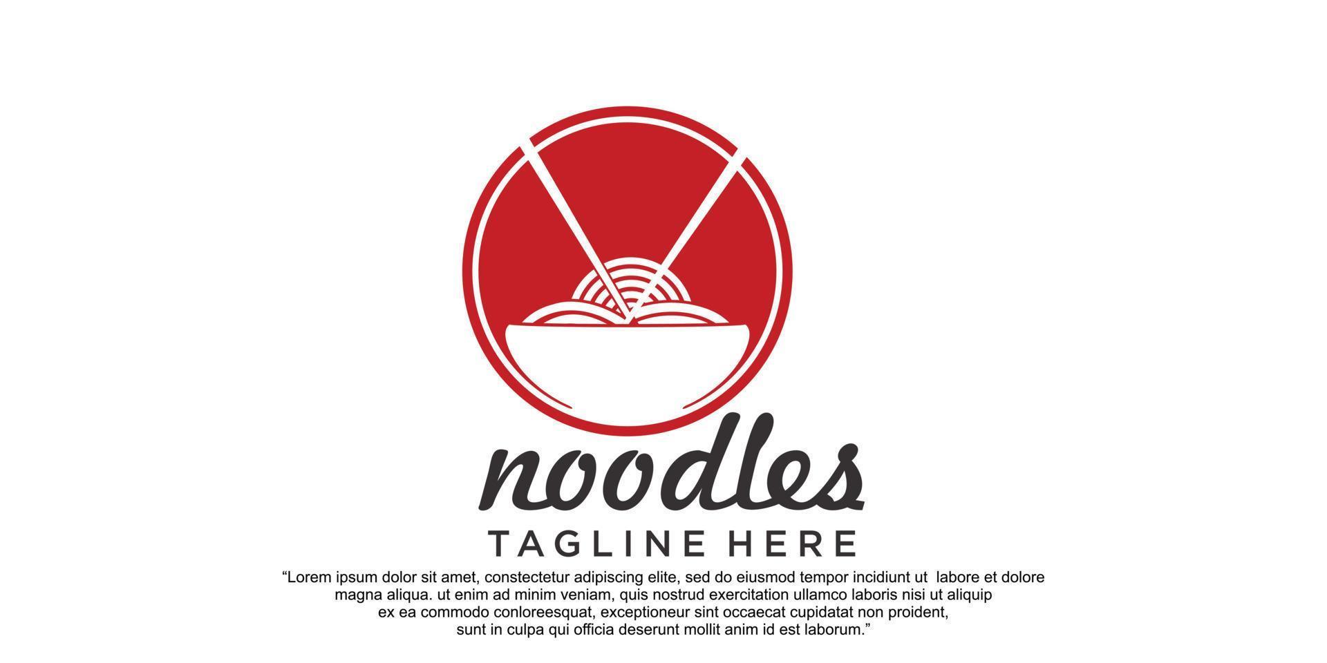 Noodles logo design vector template Premium Vector part 10