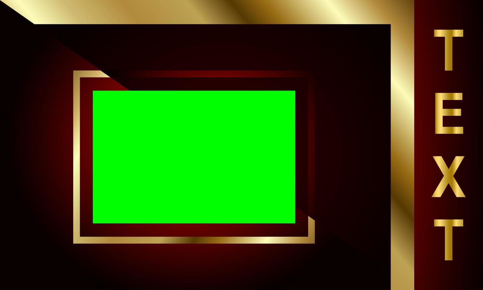 Design vector illustration frame of green screen background, etc.