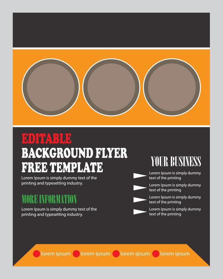 poster flyer brochure cover,free flyer design vector