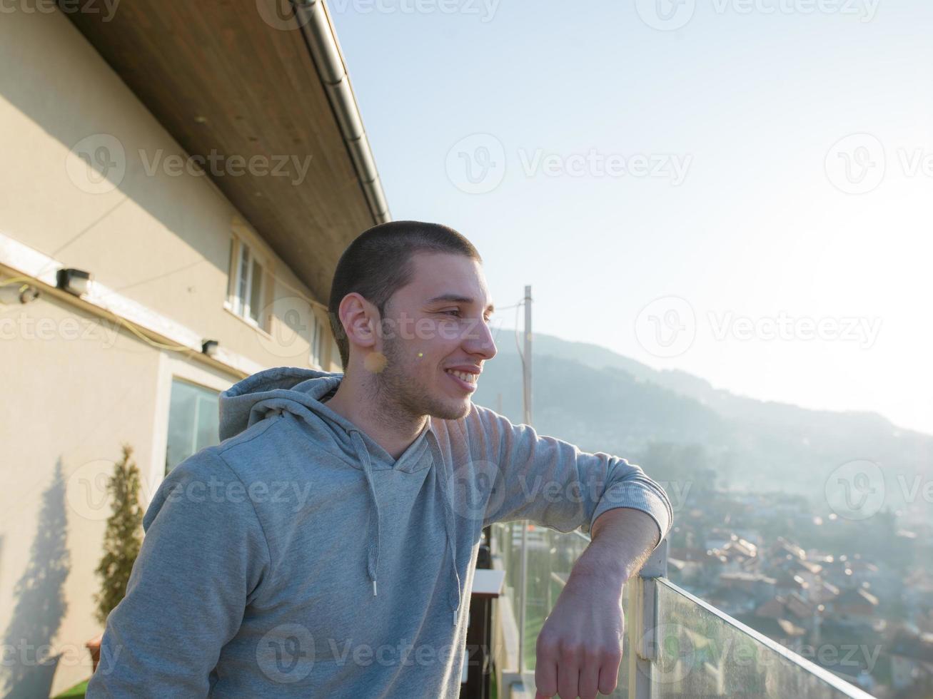 retrato de hombre joven foto