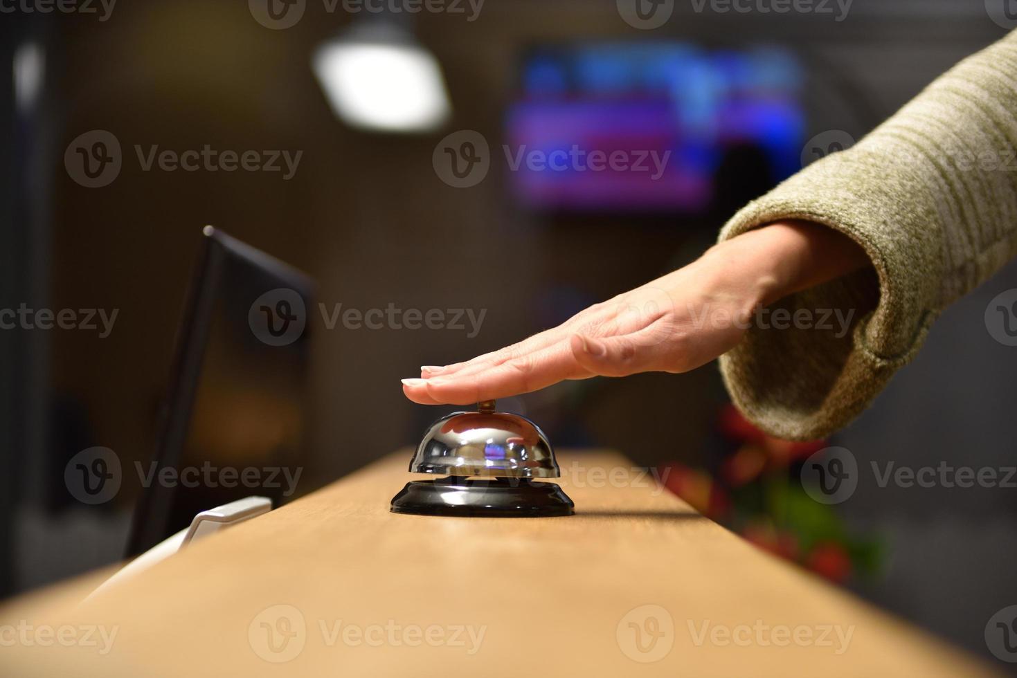 hotel reception bell photo