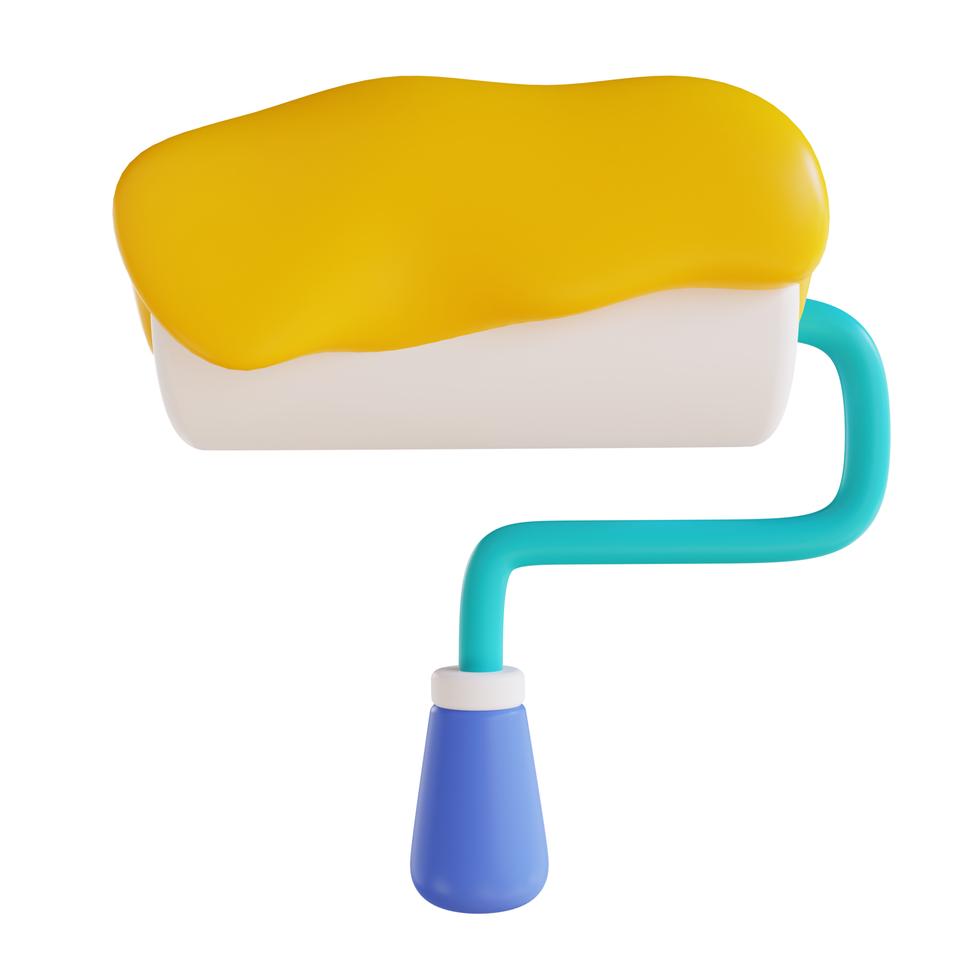 3d illustration paint roll 11003181 PNG