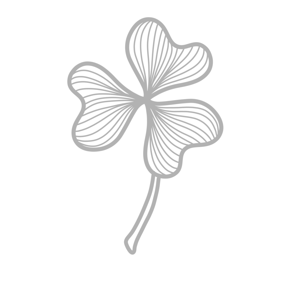 Line Art Floral and leaf png