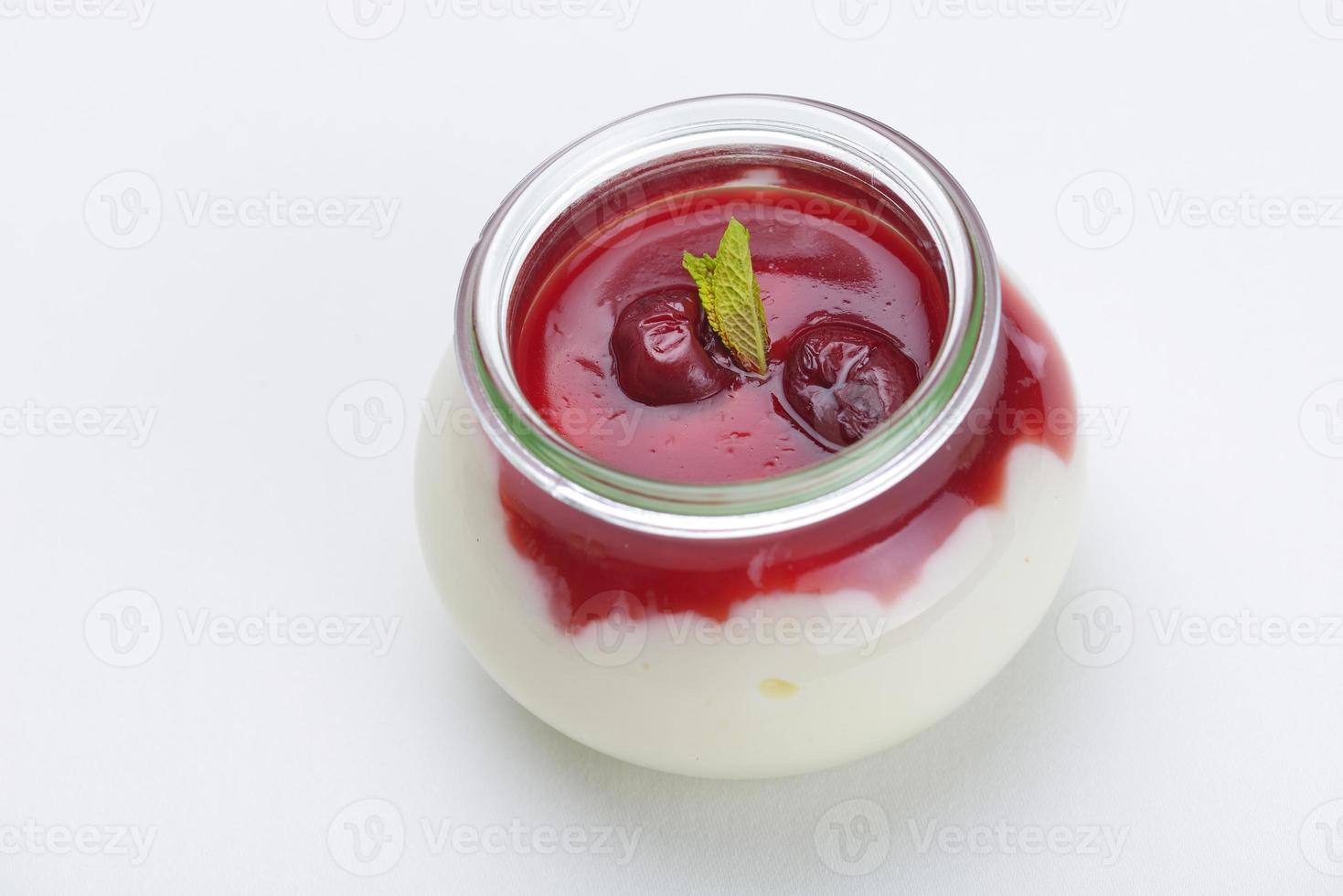 dessert on a white surface photo