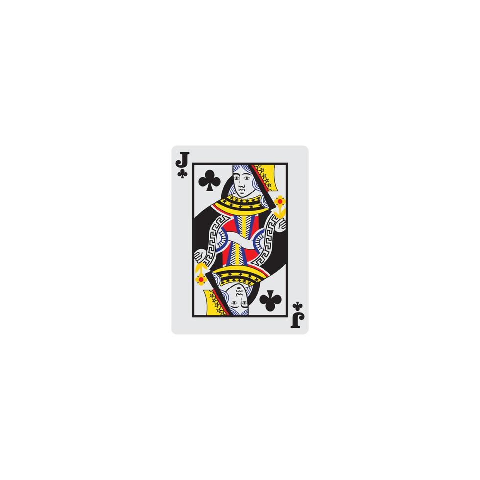 Playing Card icon vector