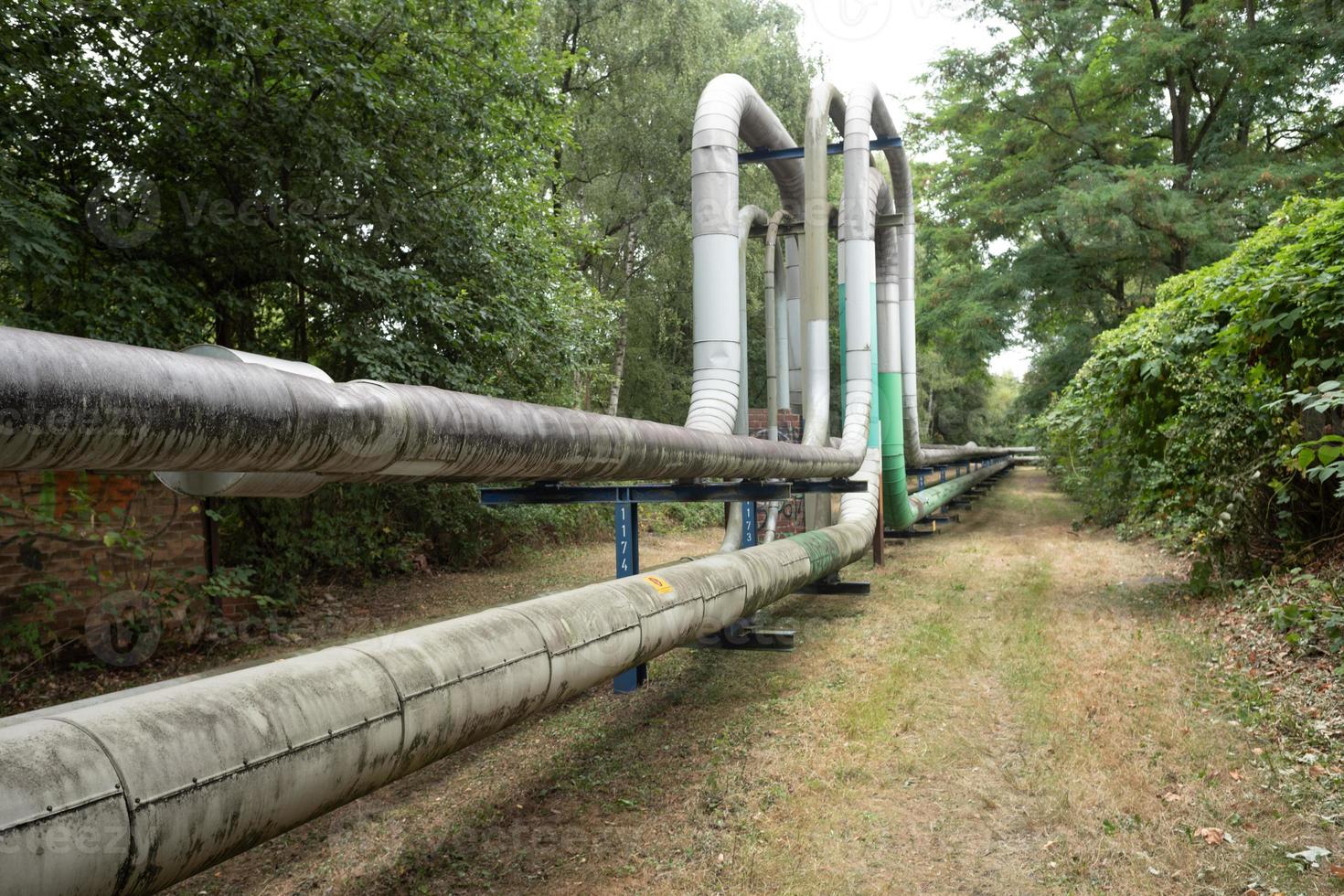 Pipeline of the industry for various liquids photo