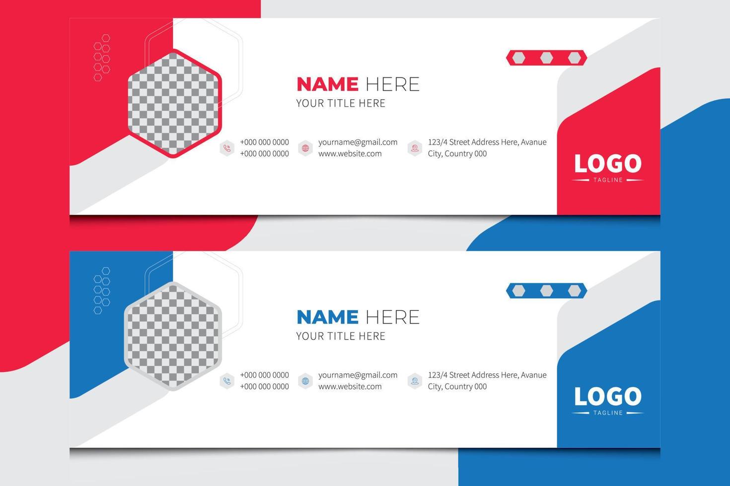 Email Newsletter Layout, Email marketing, and business communication,  Corporate Brochure, vector
