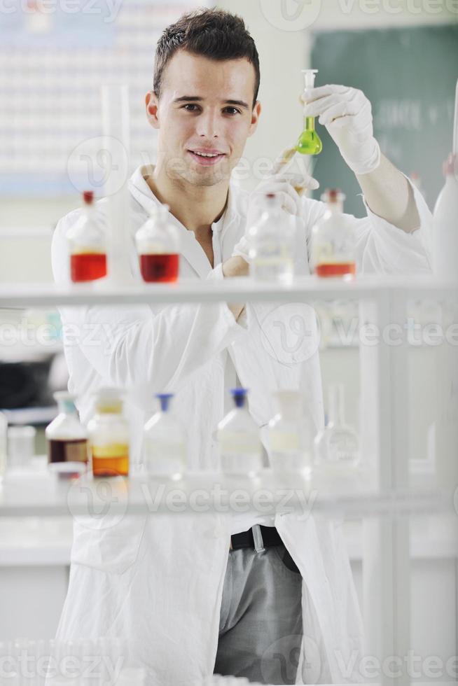 young scientist in lab photo