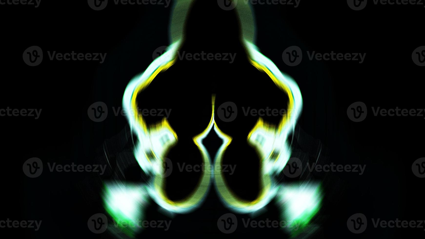 Lighting Electric Background Digital Rendering photo