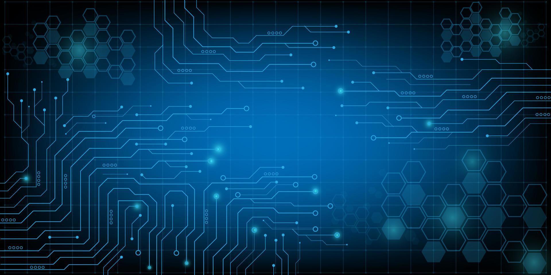 Computer chip Electronic circuit board vector for technology and finance concept and education for future