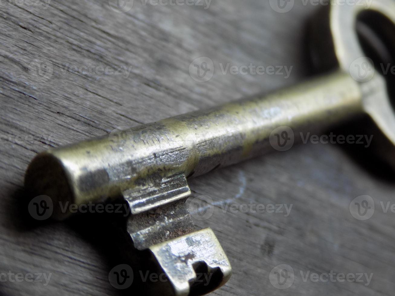 photo of an old key