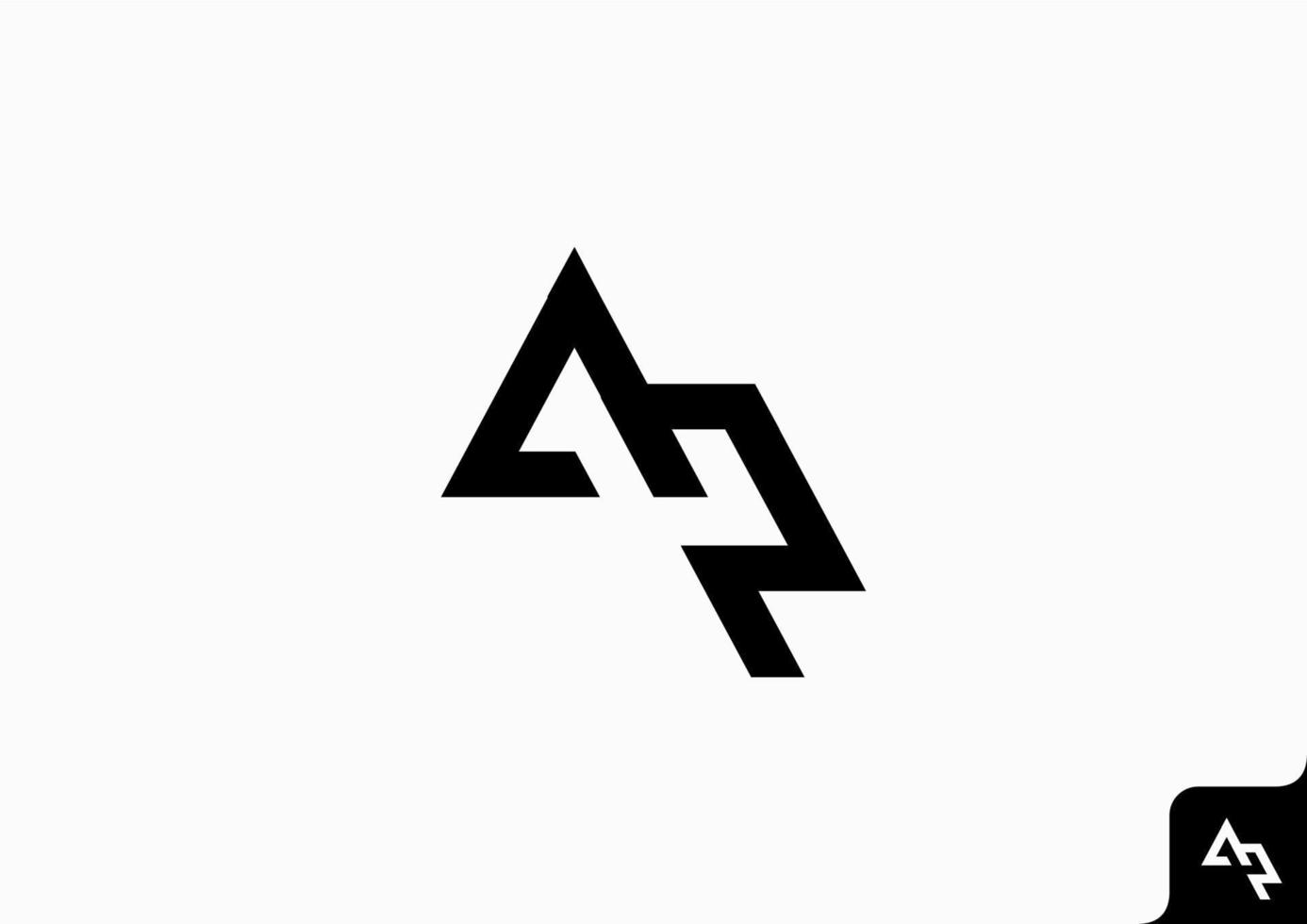 elemento de plantilla de diseño de icono de logotipo de letra ap vector