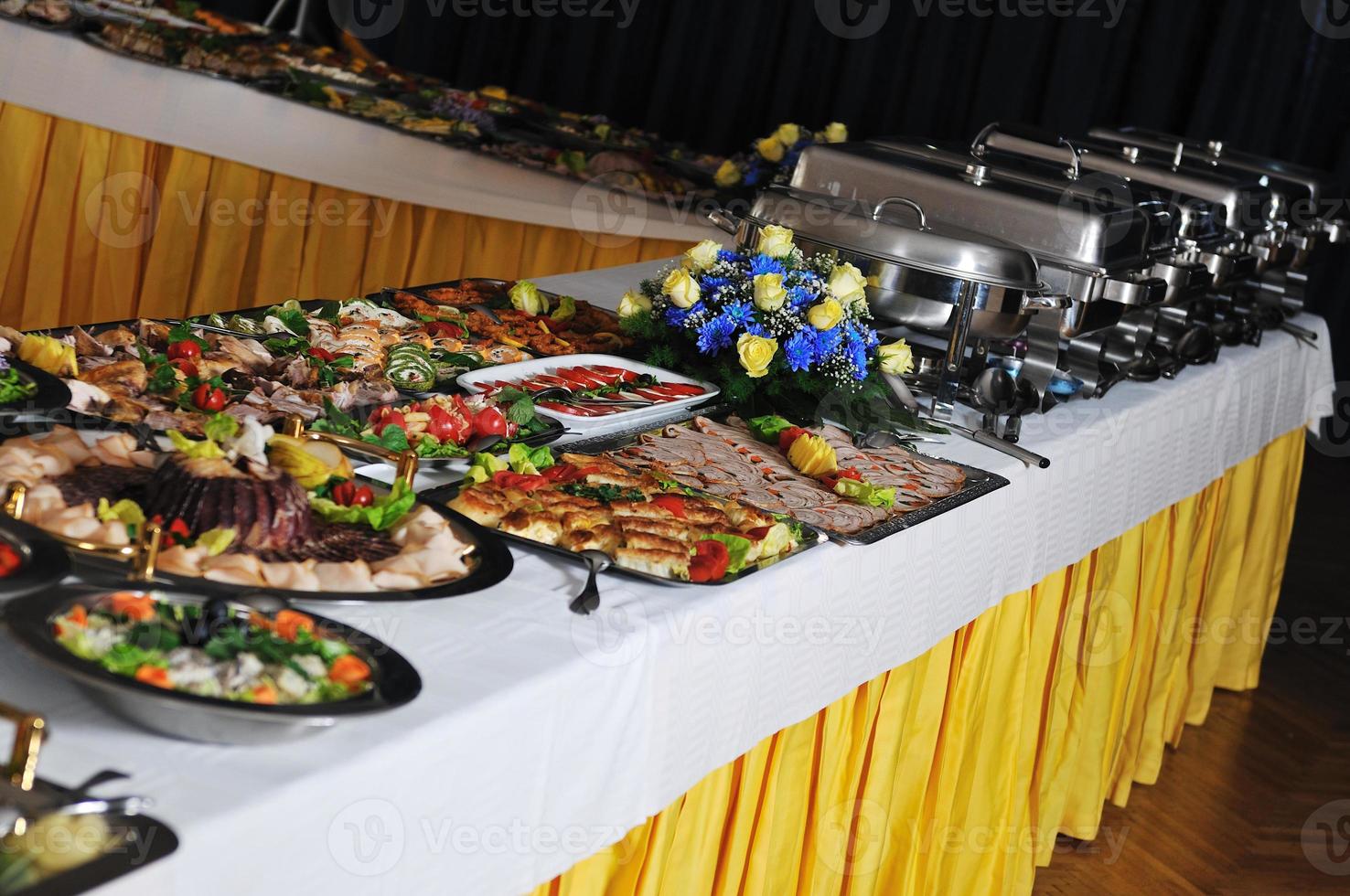 Buffet food view photo