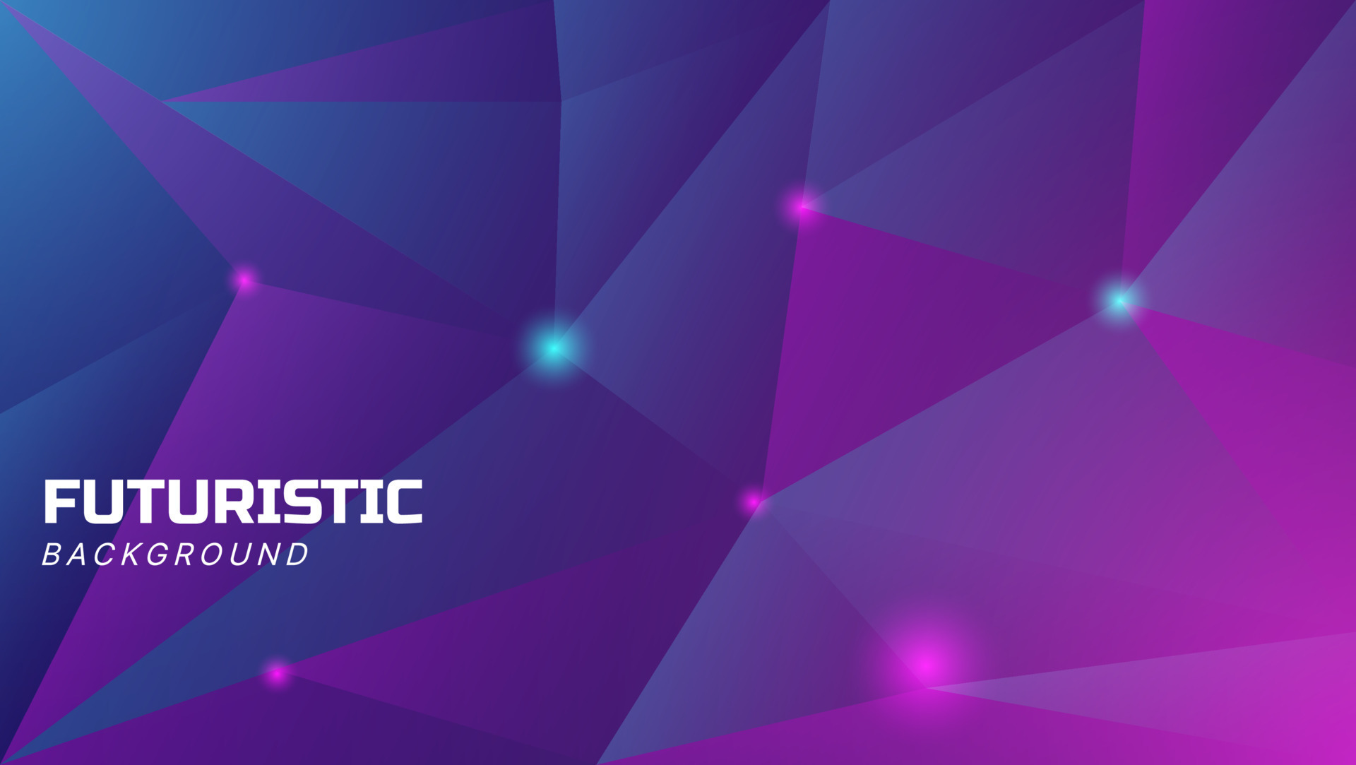 abstract technology background in pink and blue color with crystal