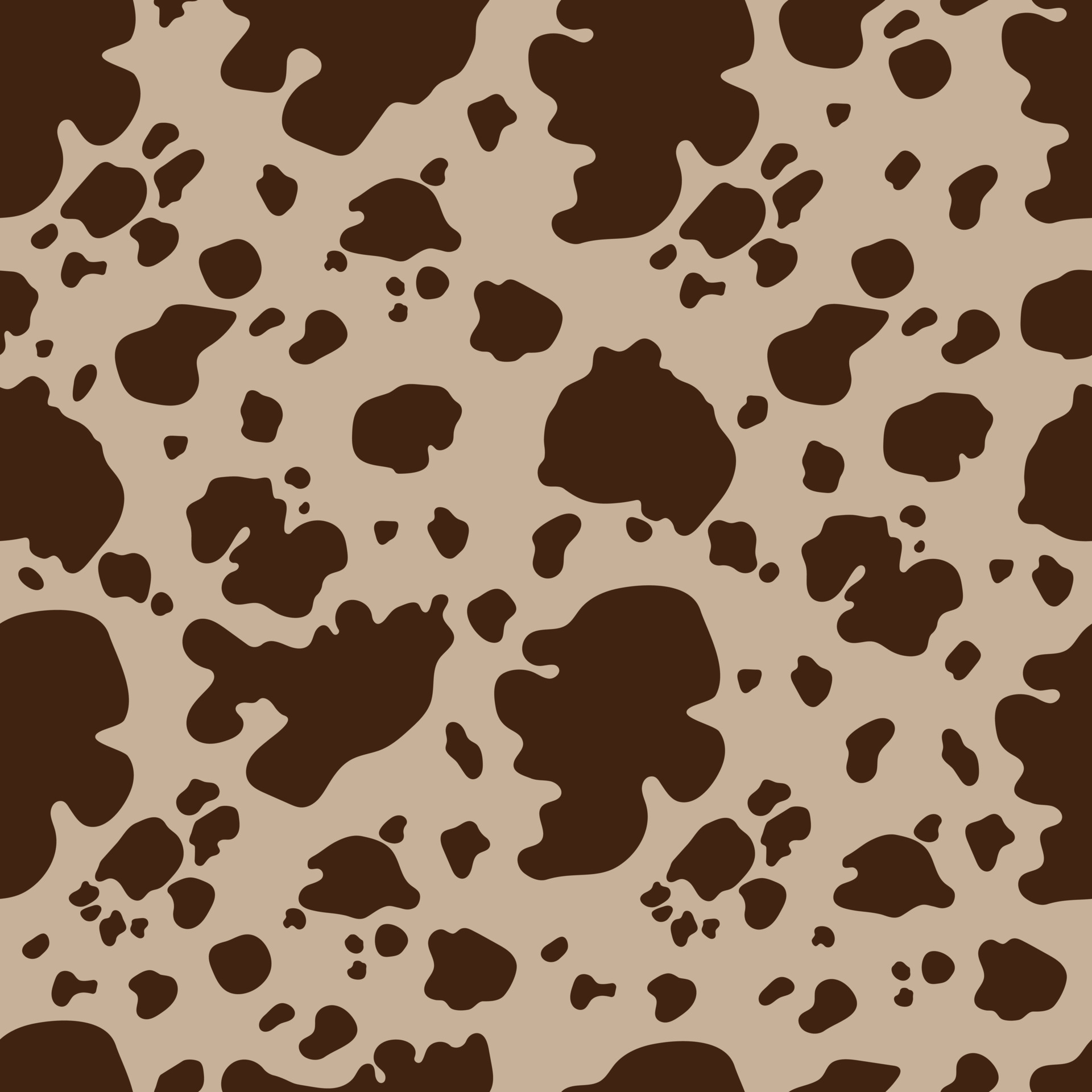 Cow print pattern animal Seamless. White cow skin abstract for