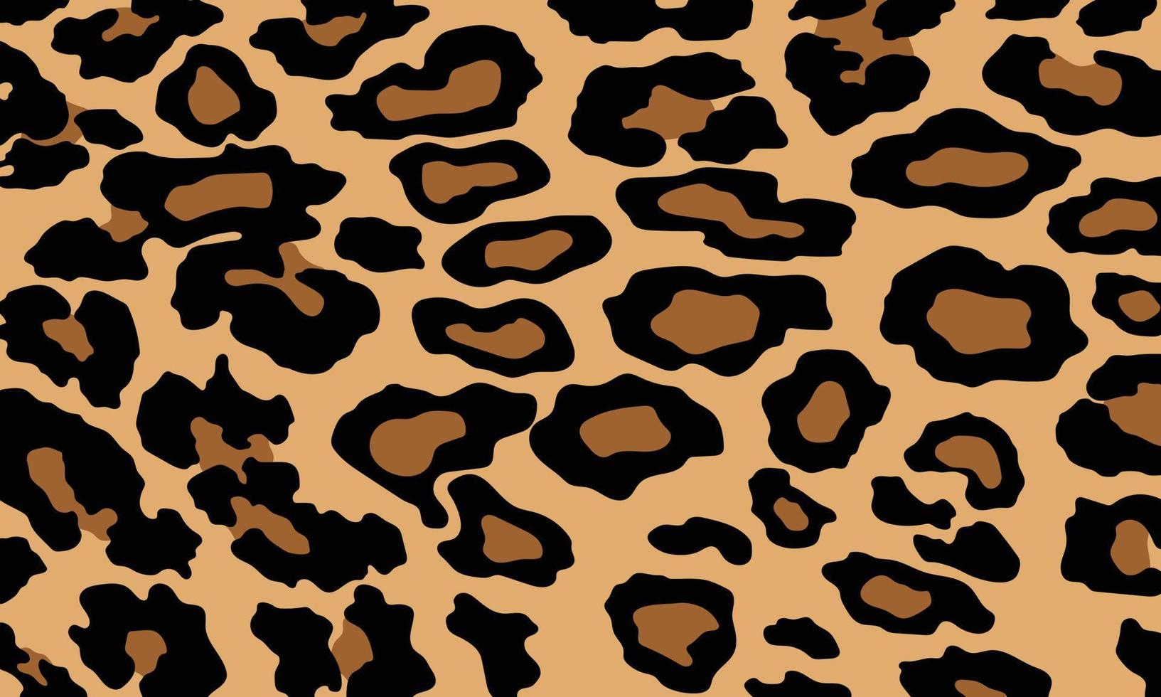 Leopard print pattern animal seamless. Leopard skin abstract for printing and more. vector