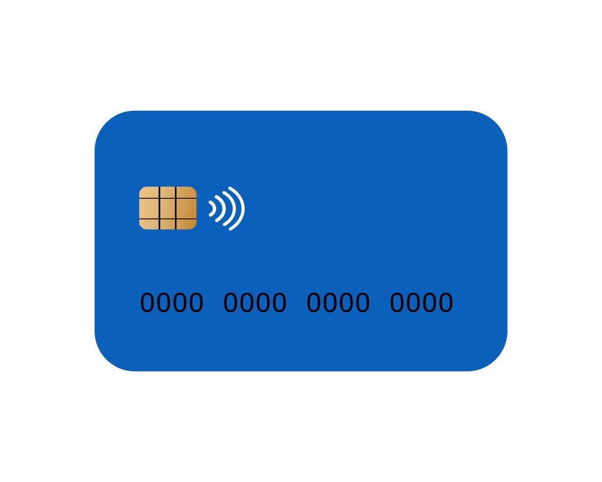 Credit or debit card vector illustration