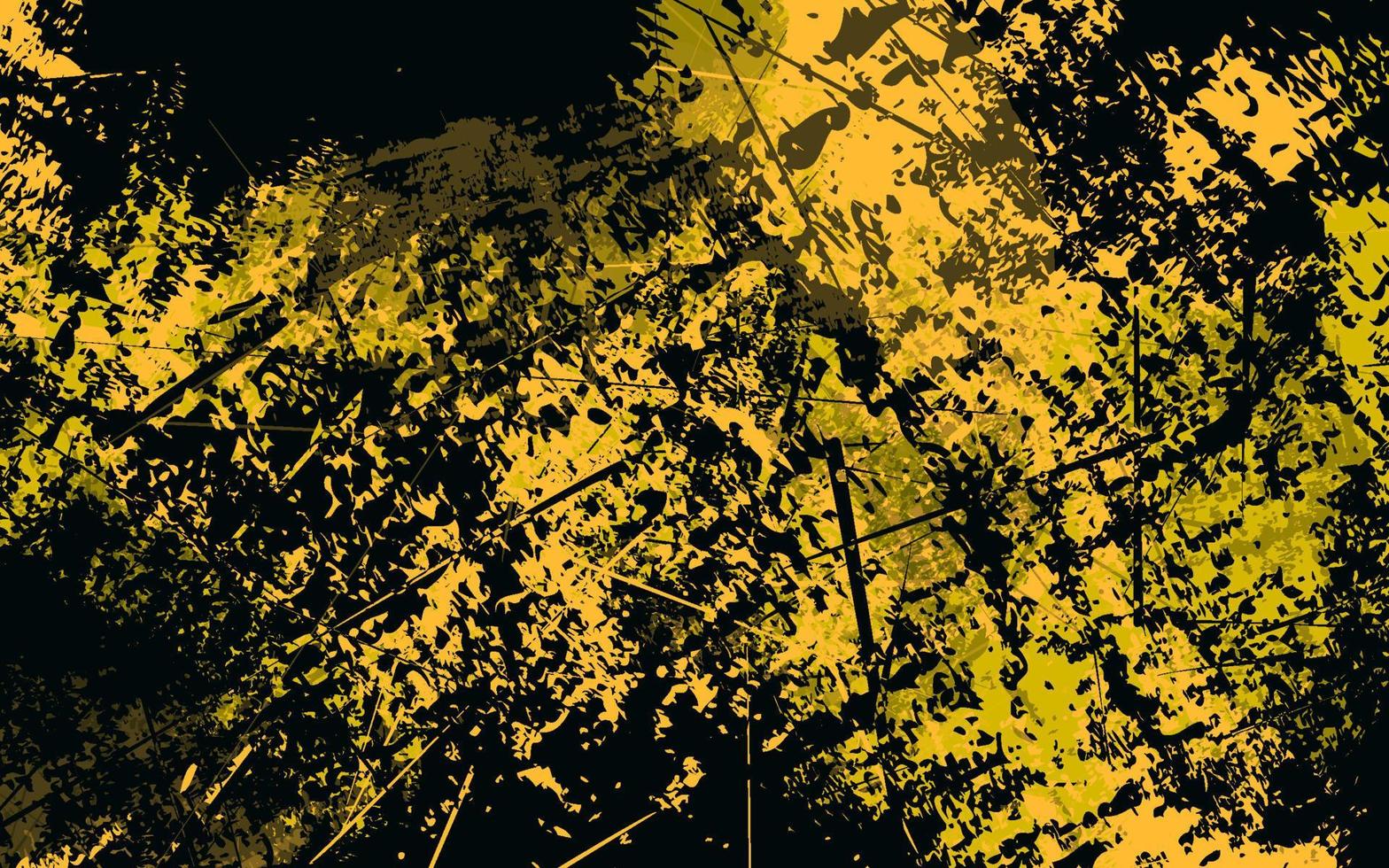 textura grunge abstracta fondo negro y naranja vector