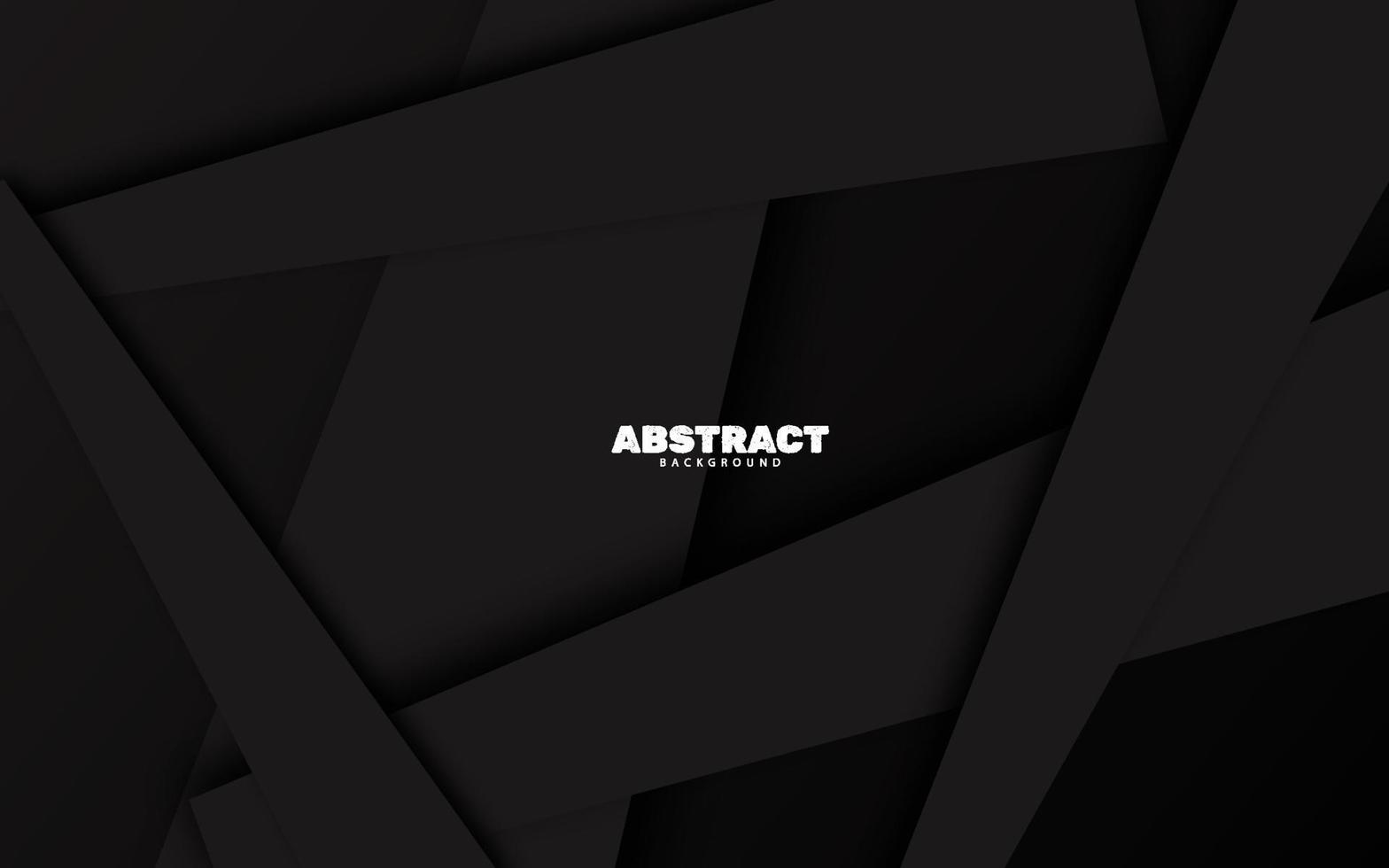 Abstract black geometric shaope overlap layer background vector