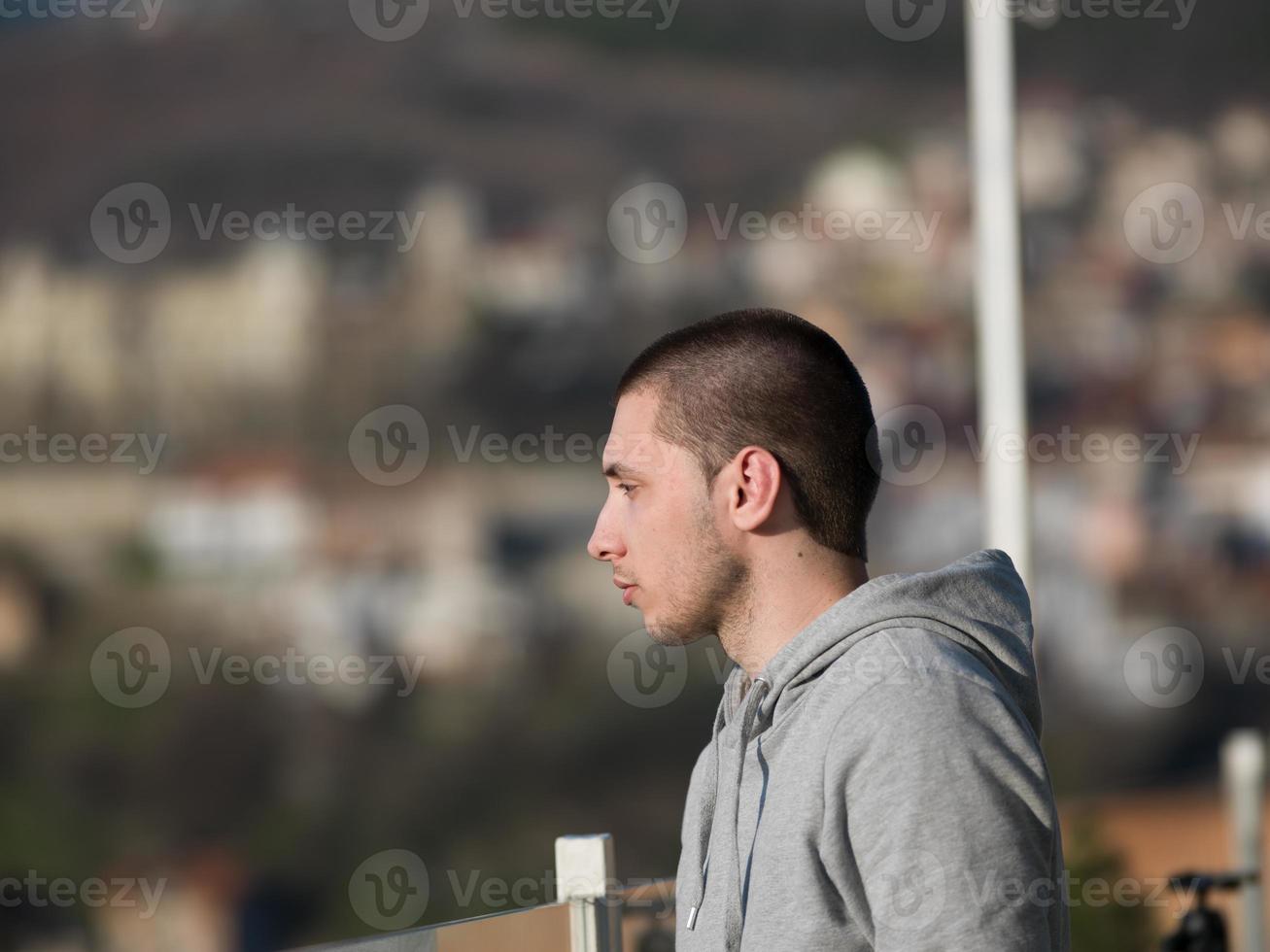 retrato de hombre joven foto