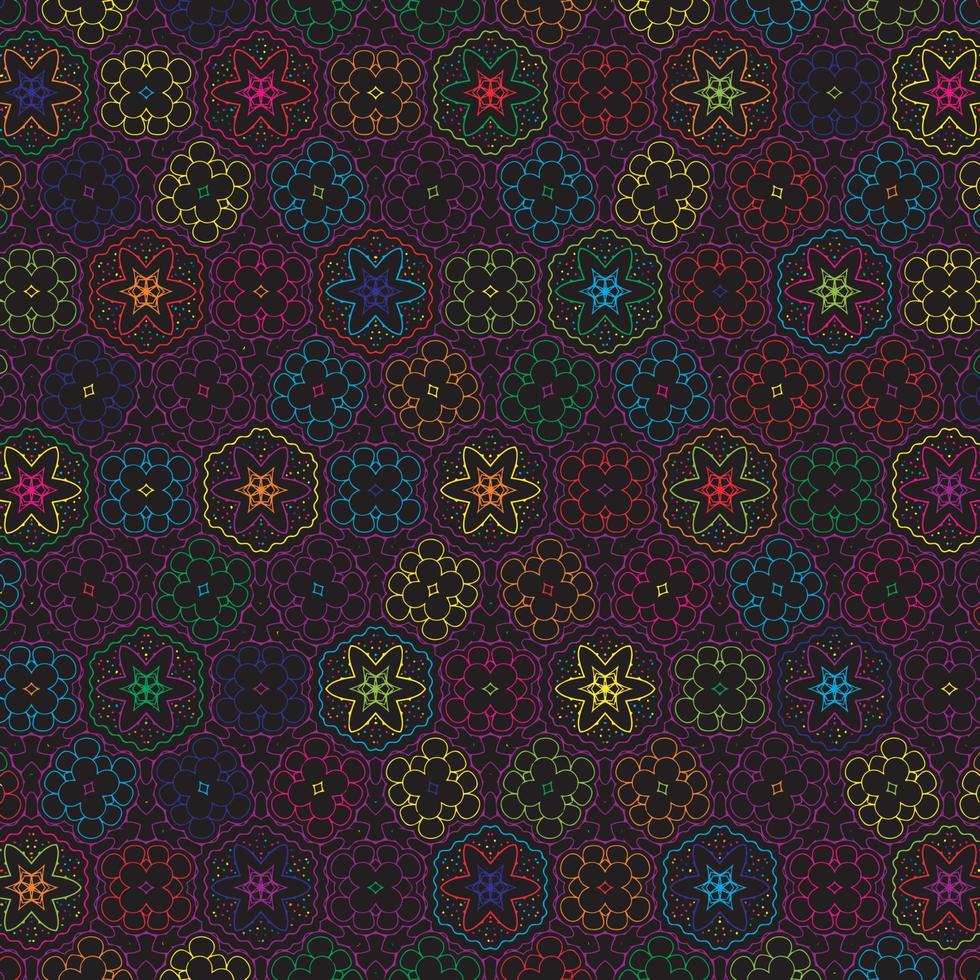 patrón abstracto sin fisuras con líneas vector