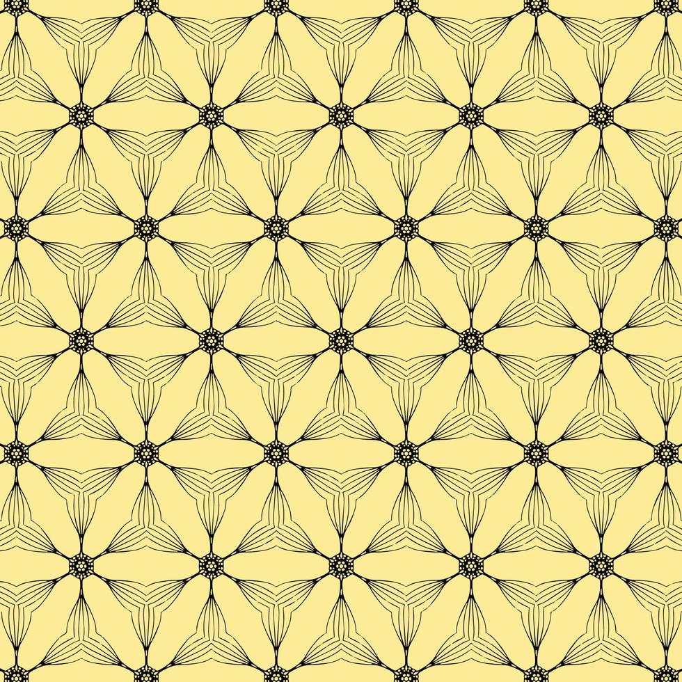 abstract floral pattern vector